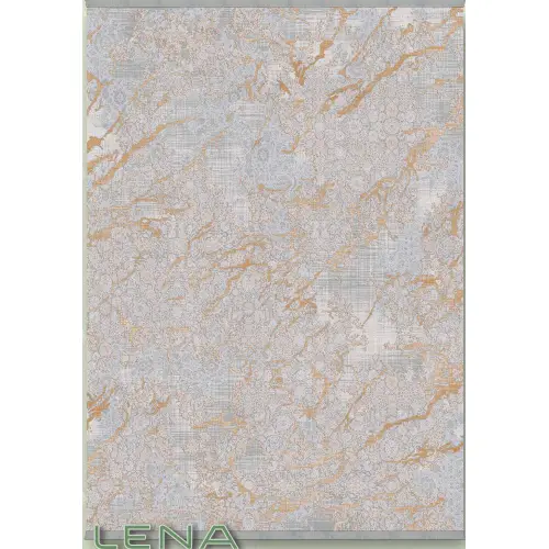 فرش 1200 شانه کد 14515 رنگ طوسی طلایی