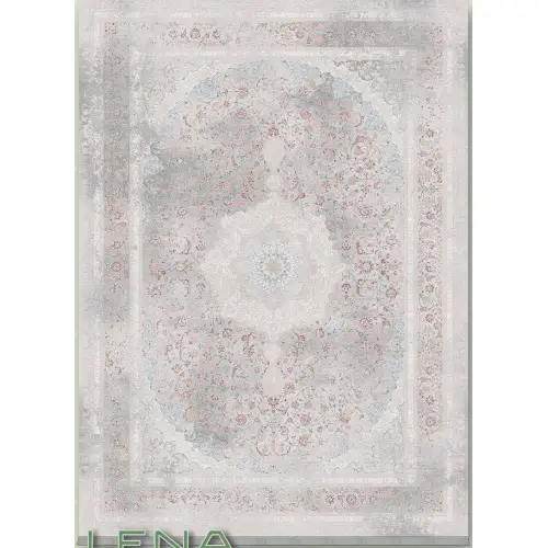 فرش 1200 شانه کد 1410 رنگ آجری طوسی