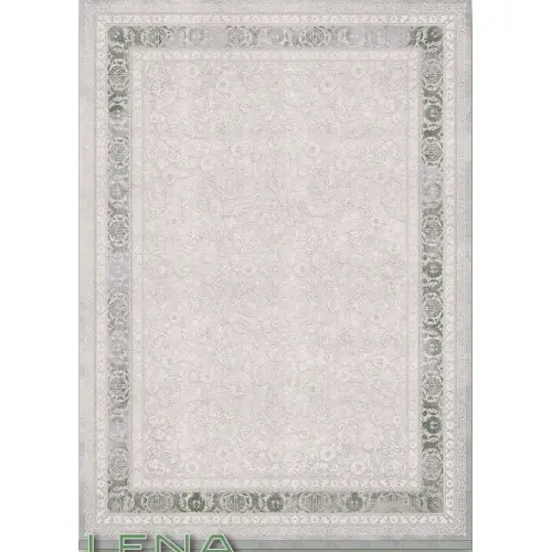 فرش 1200 شانه کد 1430 رنگ کرم طوسی