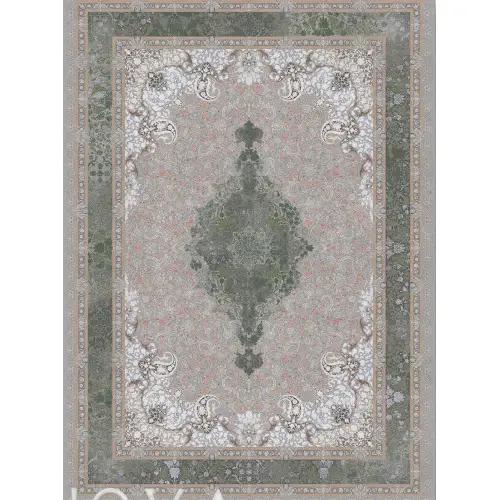 فرش 1200 شانه کد 1241 رنگ قهوه ای