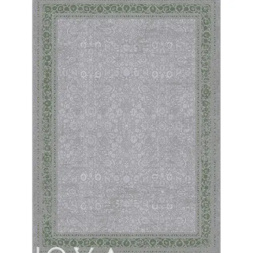 فرش 1200 شانه کد 12551 رنگ سبز طوسی