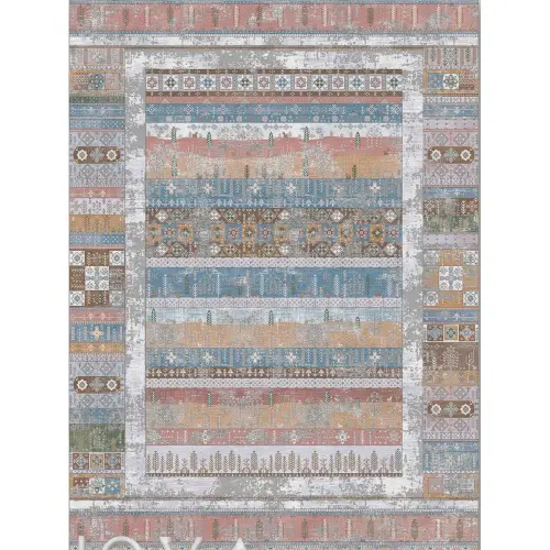 فرش 1200 شانه کد 12565 رنگ آبی