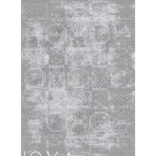 فرش 1200 شانه کد 12715 رنگ طوسی