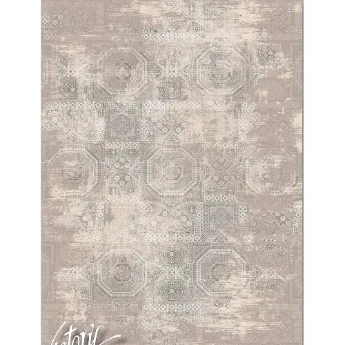 فرش 1200 شانه کد 70660 رنگ قهوه ای