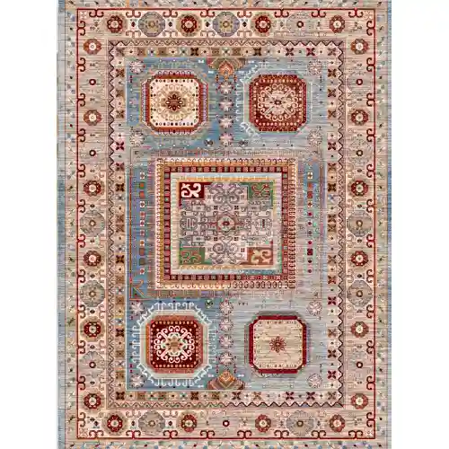 فرش 480 شانه کد 30154 رنگ آبی