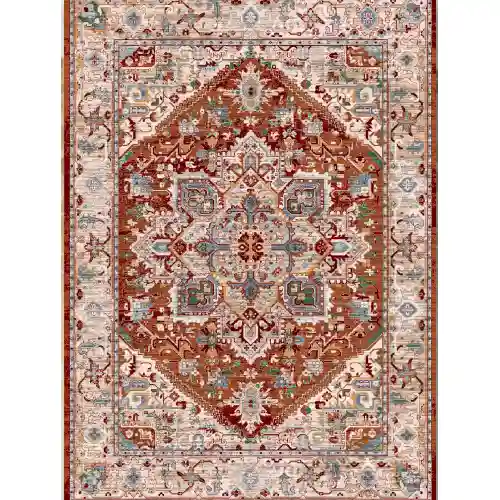 فرش 480 شانه کد 30181 رنگ قهوه ای