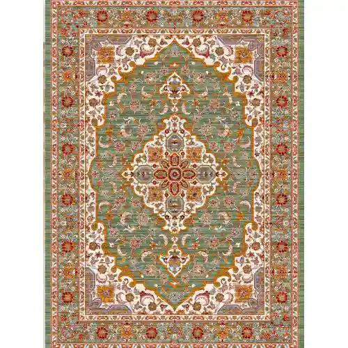 فرش 480 شانه کد 30283 رنگ سبز