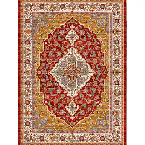 فرش 480 شانه کد 30284 رنگ قرمز