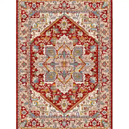 فرش 480 شانه کد 30731 رنگ قرمز