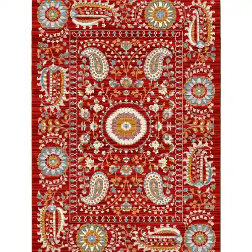 فرش 480 شانه کد 30742 رنگ قرمز