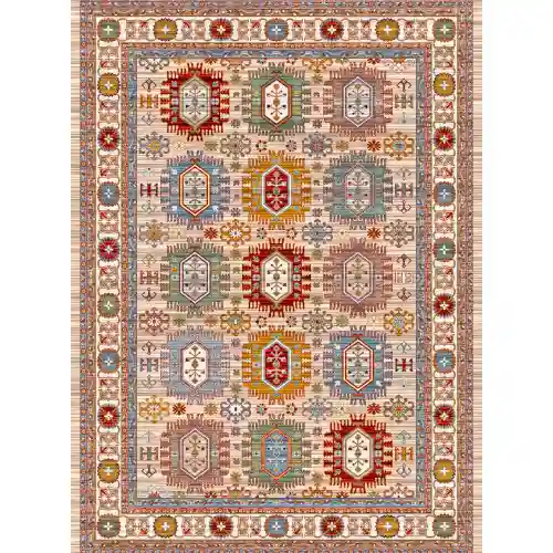 فرش 480 شانه کد 30773 رنگ آبی