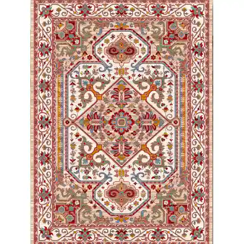 فرش 480 شانه کد 30782 رنگ صورتی