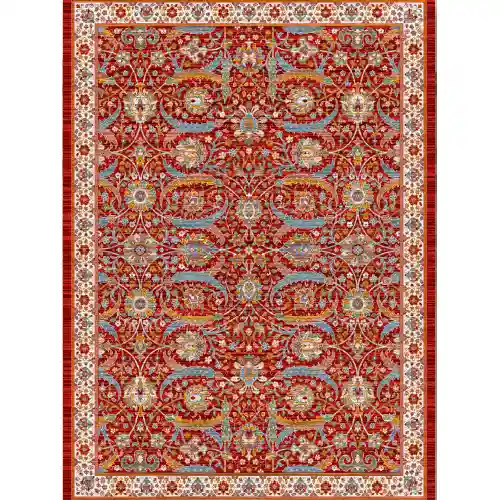 فرش 480 شانه کد 30800 رنگ قرمز